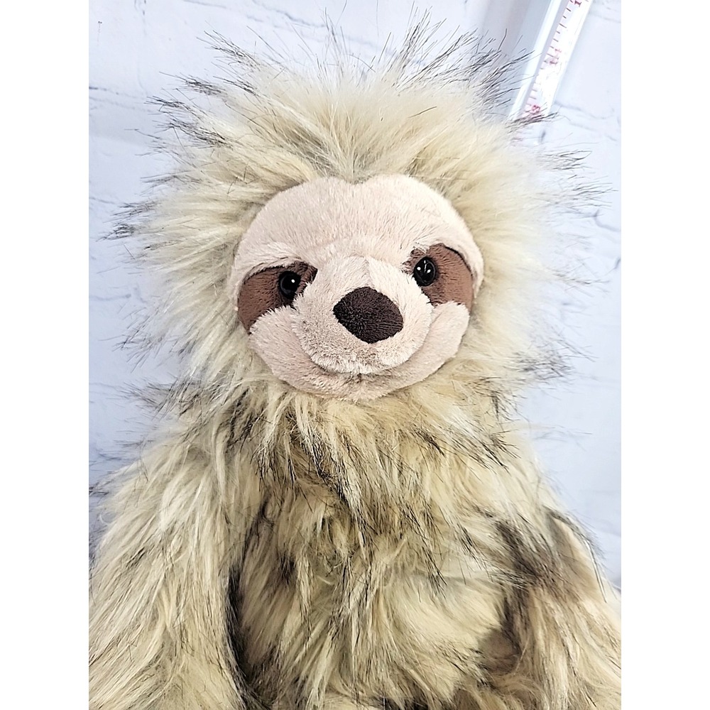 NWT Mary Meyer FabFuzz Lotta SLOTH 18" HTF Sloth Stuffed Animal Plush Toy